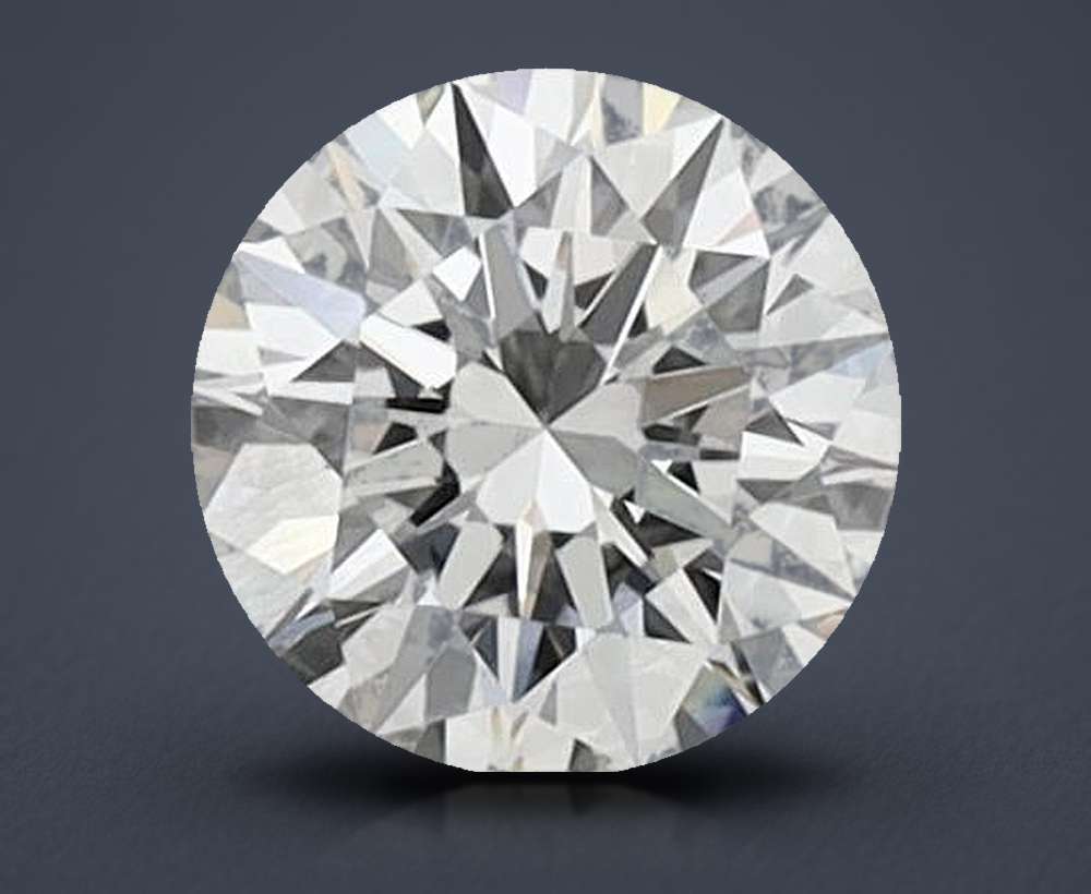 0.74 Carat Round Lab Diamond