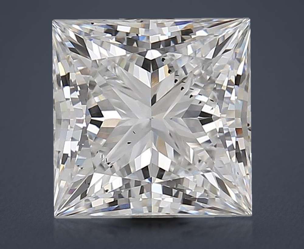 3.42 Carat Princess Lab Diamond