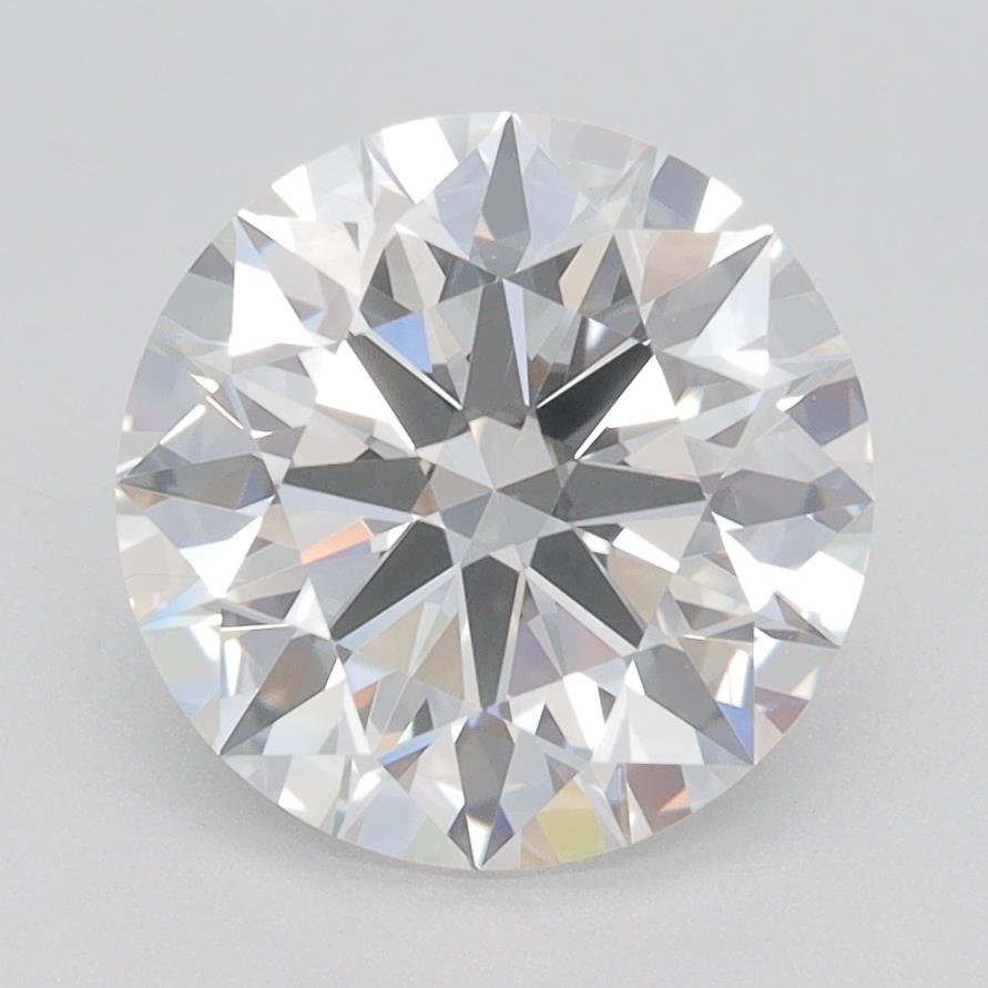 2.81ct F VS1 Rare Carat Ideal Cut Round Lab Grown Diamond