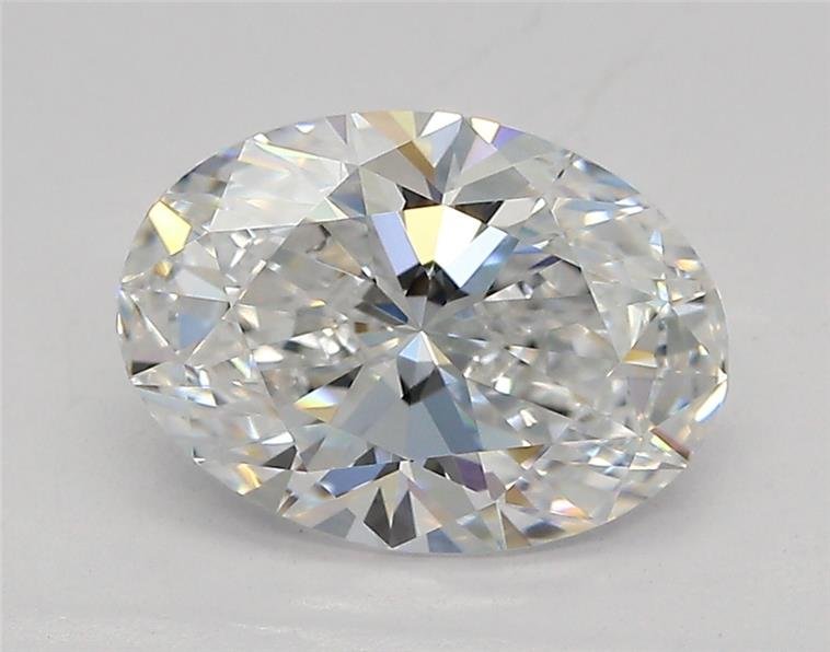 1.58ct D VVS1 Rare Carat Ideal Cut Oval Lab Grown Diamond