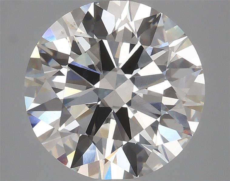 3.42ct H VS1 Rare Carat Ideal Cut Round Lab Grown Diamond