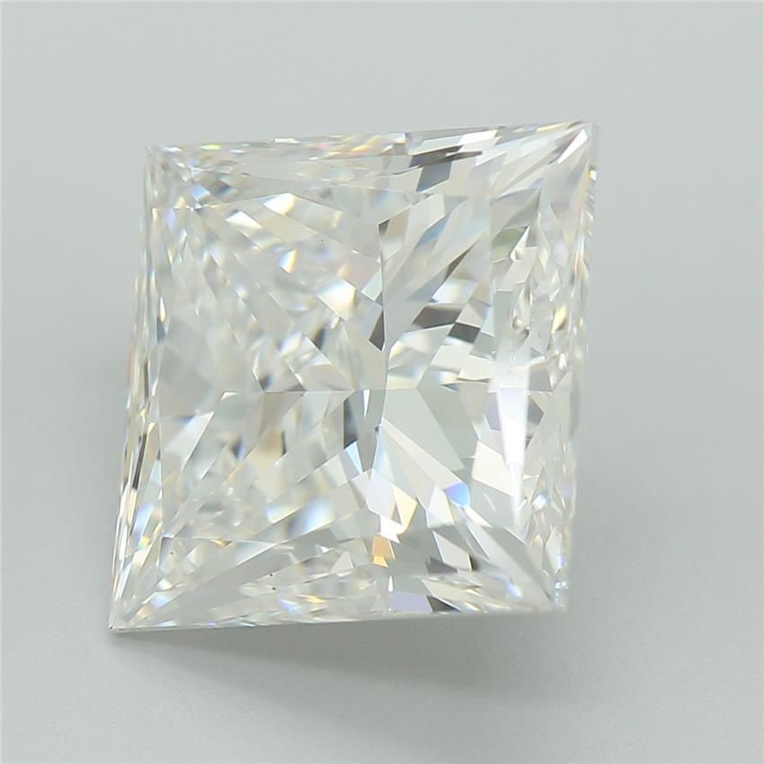 4.90ct E VS1 Rare Carat Ideal Cut Princess Lab Grown Diamond