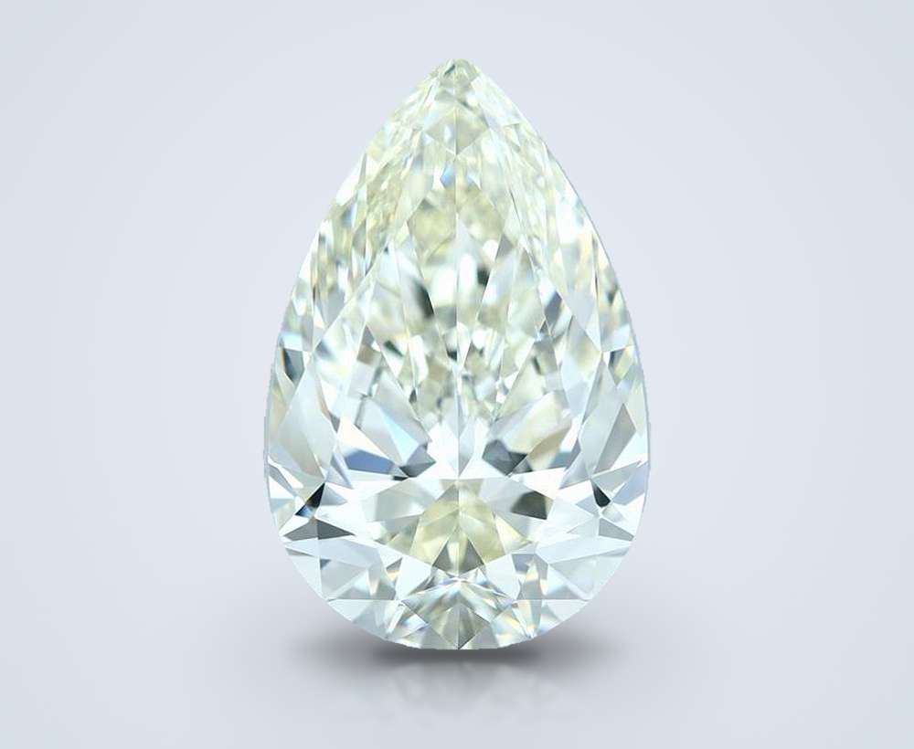 4.03 Carat Pear Natural Diamond