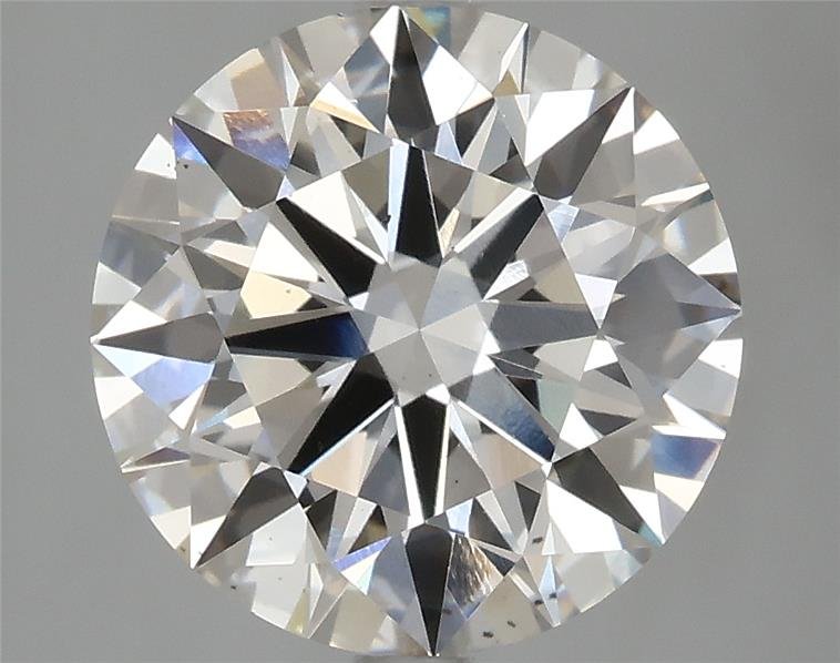 4.14ct H VS2 Rare Carat Ideal Cut Round Lab Grown Diamond