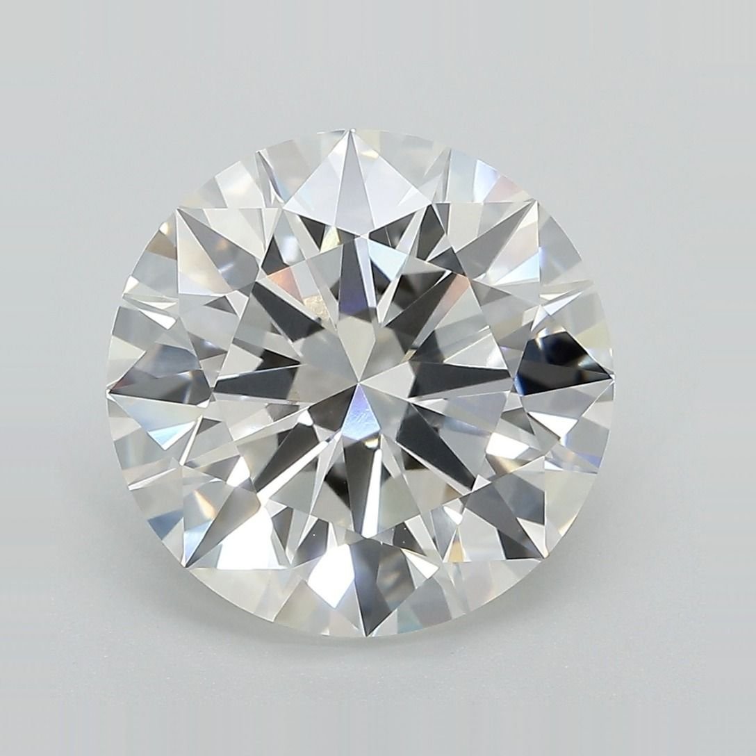 6.42 Carat Round Lab Diamond