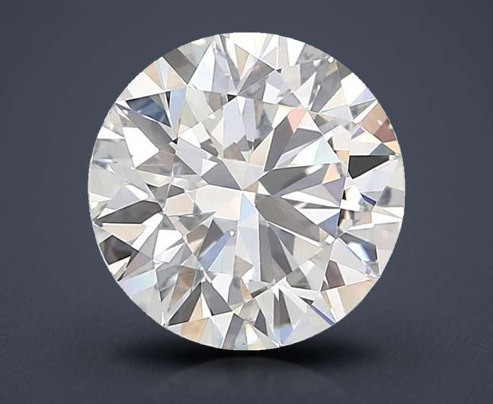4.03 Carat Round Lab Diamond