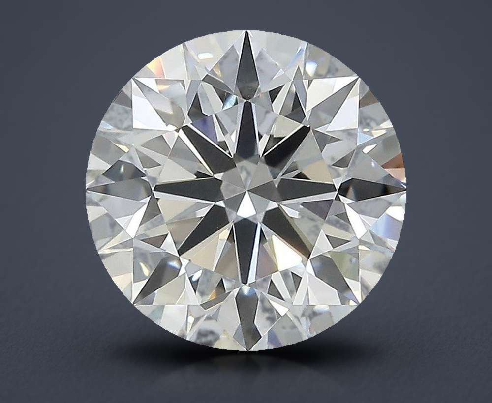 4.58 Carat Round Lab Diamond