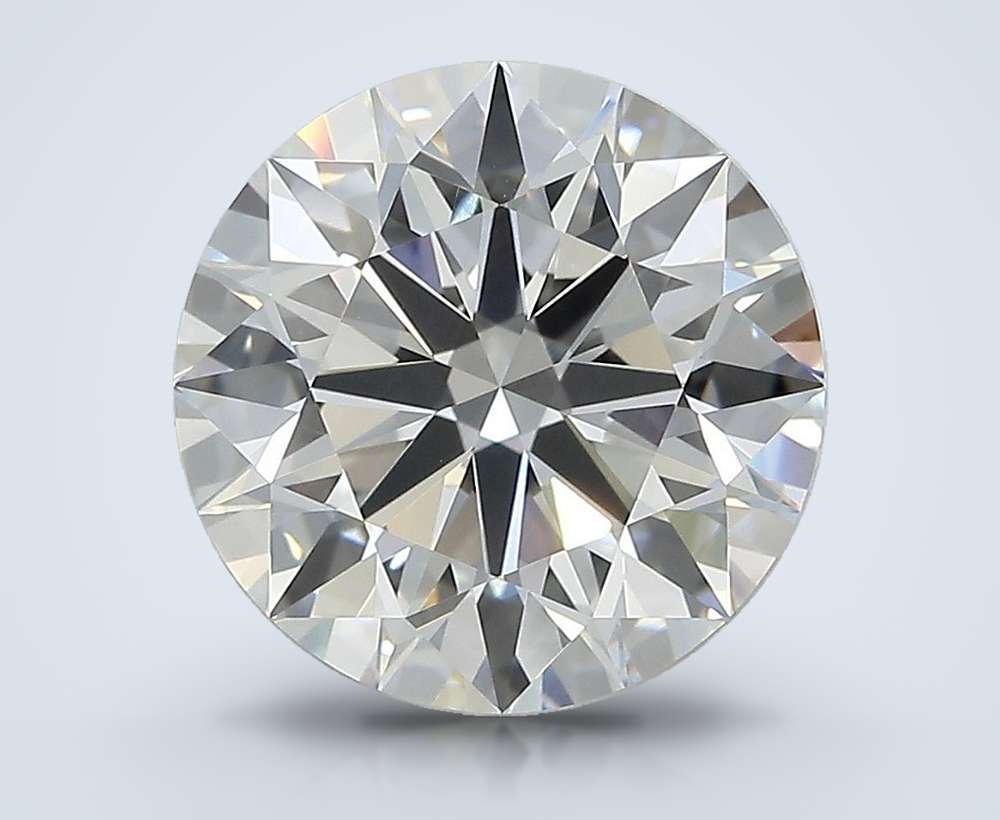 4.58 Carat Round Lab Diamond