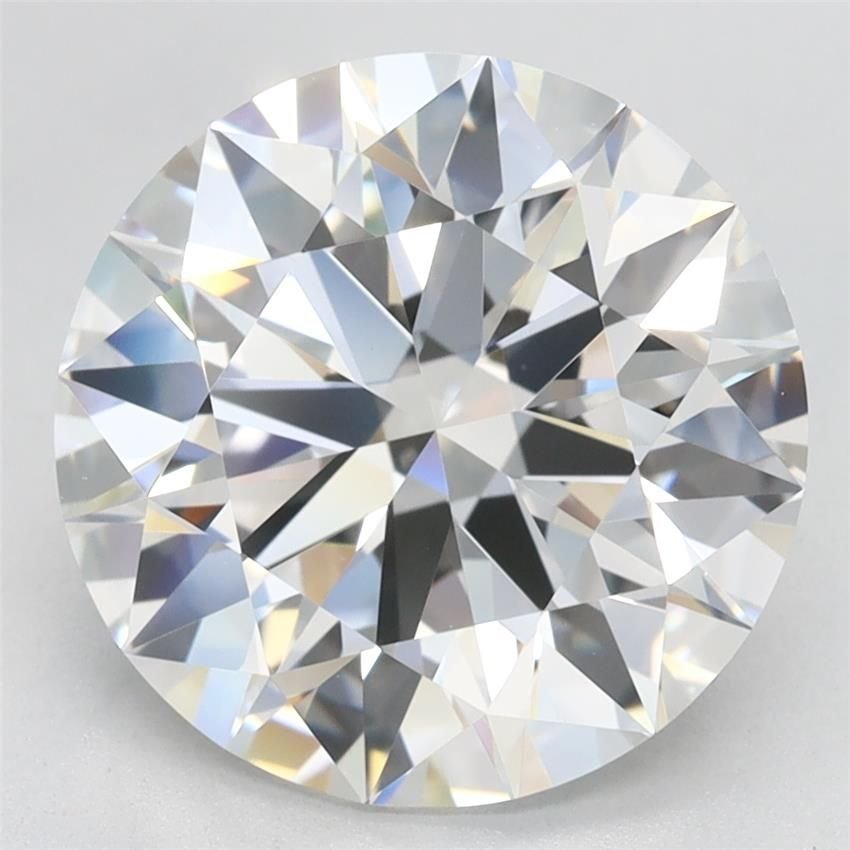 4.08ct E VVS1 Rare Carat Ideal Cut Round Lab Grown Diamond
