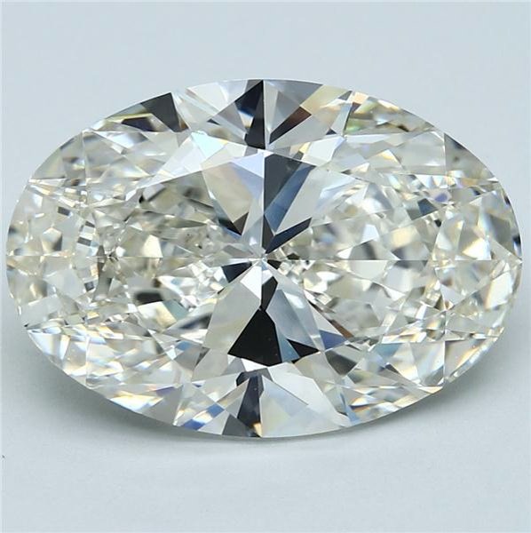 9.10ct H VVS2 Rare Carat Ideal Cut Oval Lab Grown Diamond