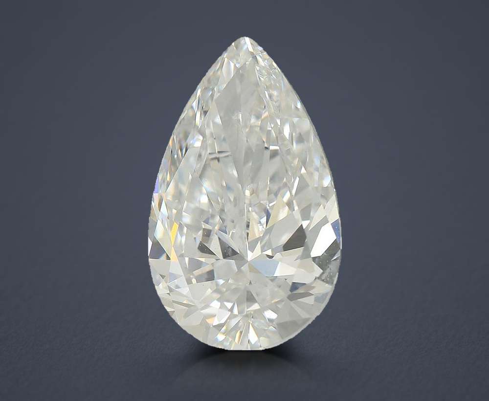 5.00 Carat Pear Lab Diamond