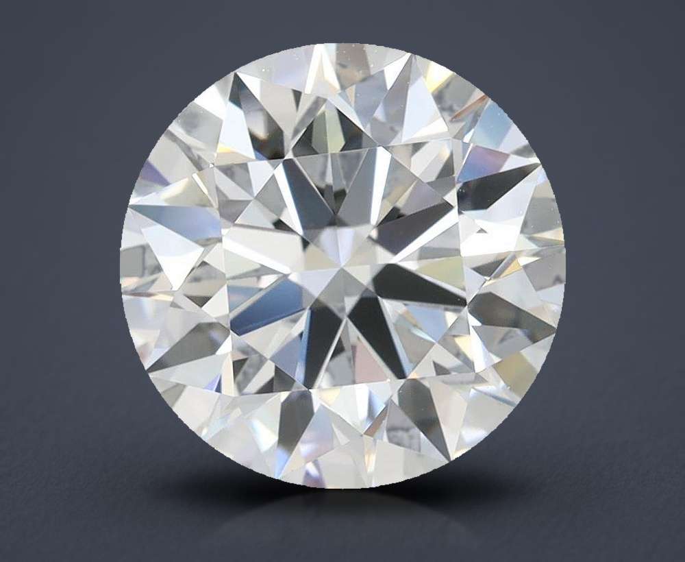 3.58 Carat Round Lab Diamond