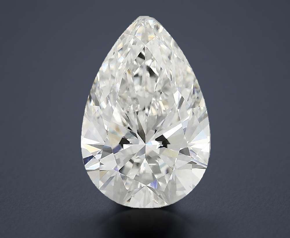 2.52 Carat Pear Lab Diamond