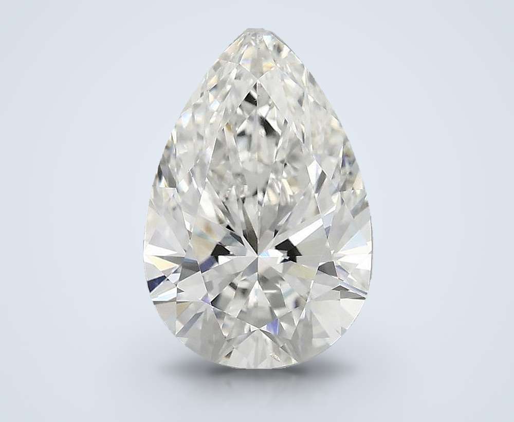 2.52 Carat Pear Lab Diamond