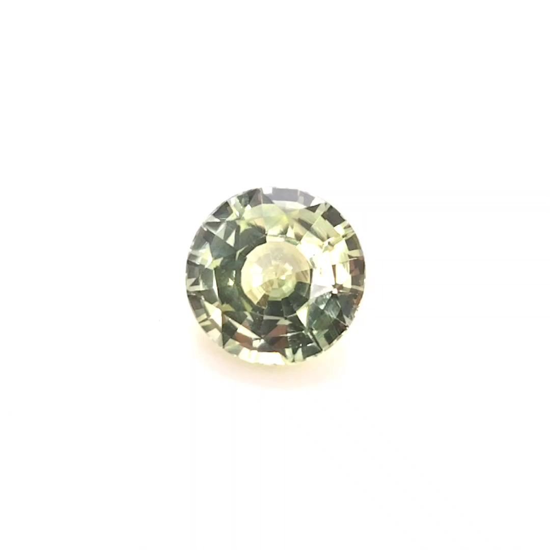 6.00 Carat Green Round Sapphire