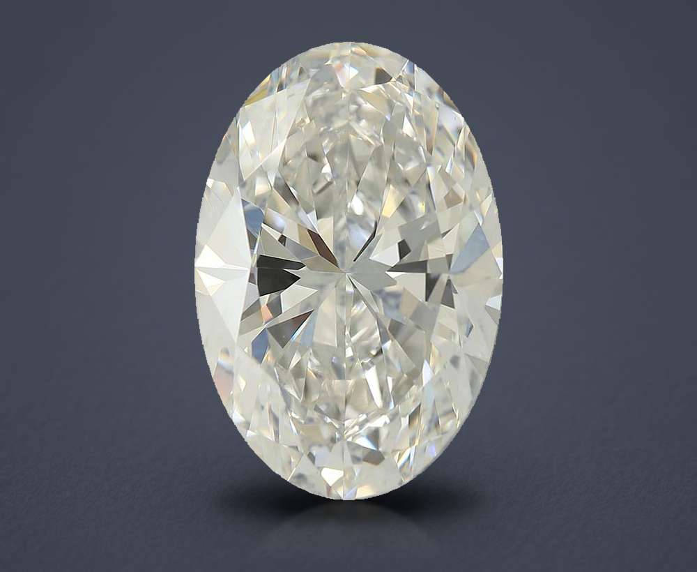 4.41 Carat Oval Lab Diamond