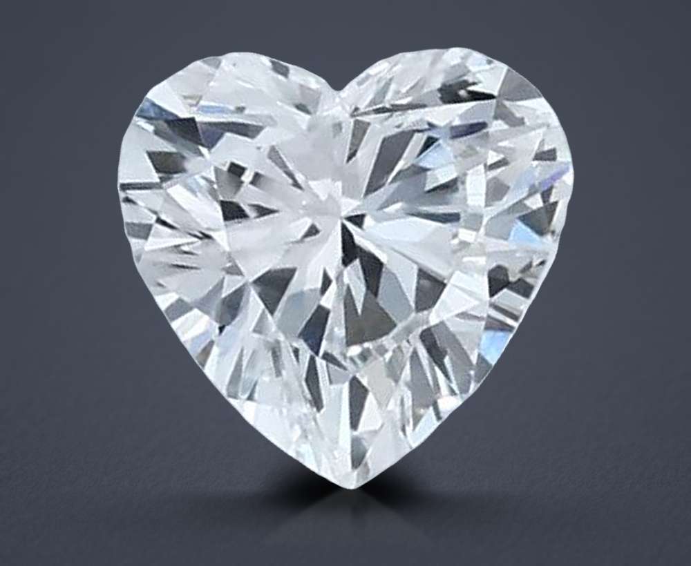 0.35 Carat Heart Lab Diamond