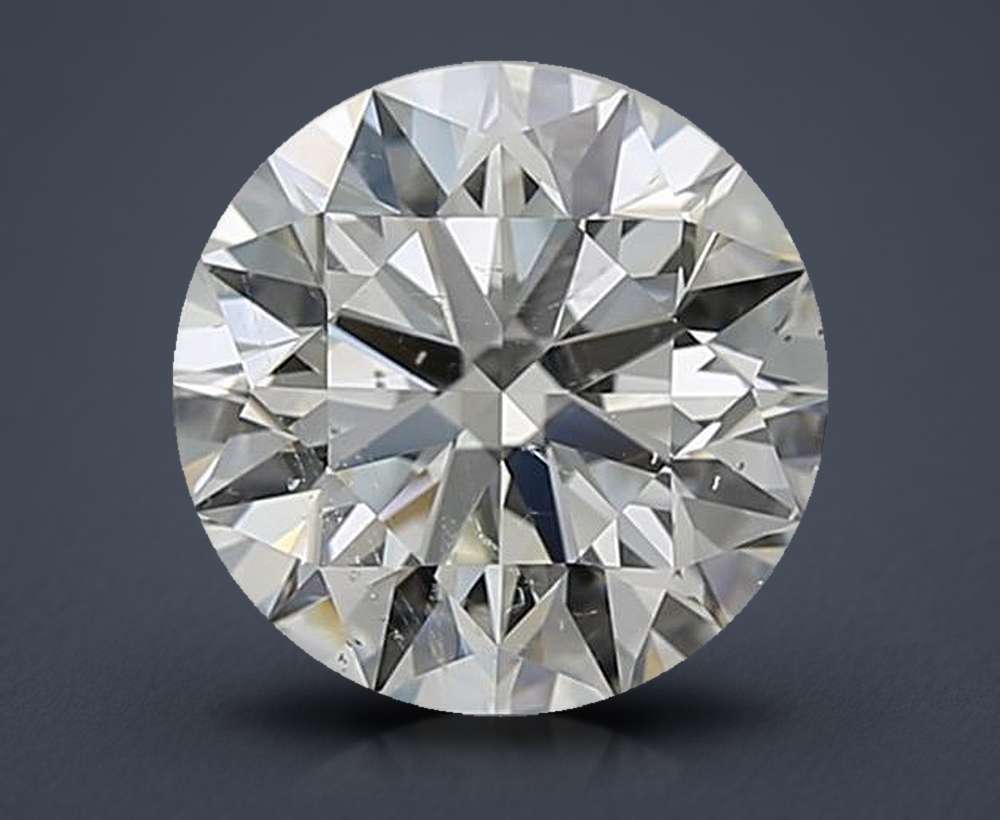 2.50 Carat Round Natural Diamond