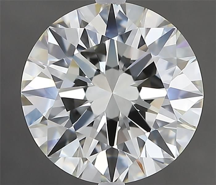 3.01ct K VVS2 Rare Carat Ideal Cut Round Diamond