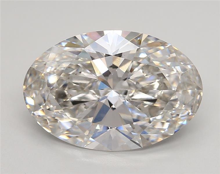 4.66ct G VS1 Rare Carat Ideal Cut Oval Lab Grown Diamond