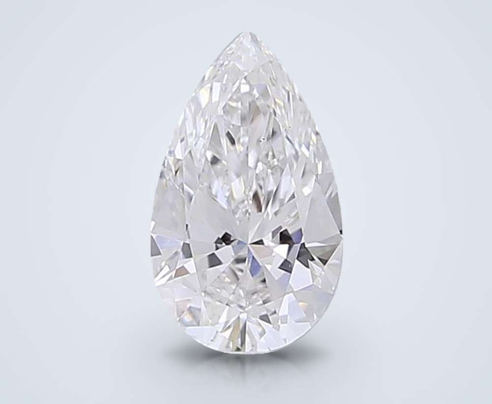 0.60 Carat Pear Lab Diamond