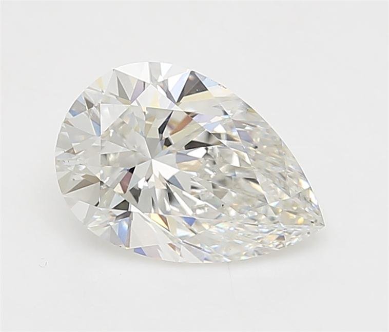 2.02ct F SI1 Very Good Cut Pear Lab Grown Diamond