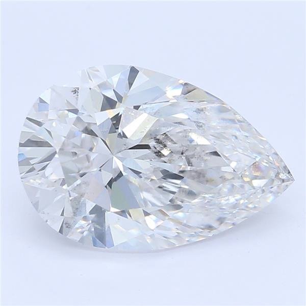 1.61ct E SI2 Rare Carat Ideal Cut Pear Lab Grown Diamond