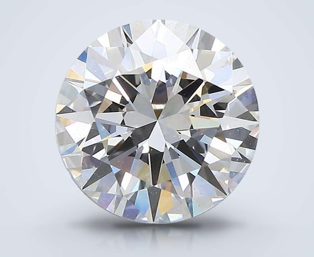 3.01 Carat Round Natural Diamond