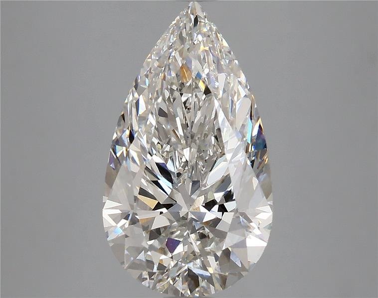 4.69 Carat Pear Lab Diamond