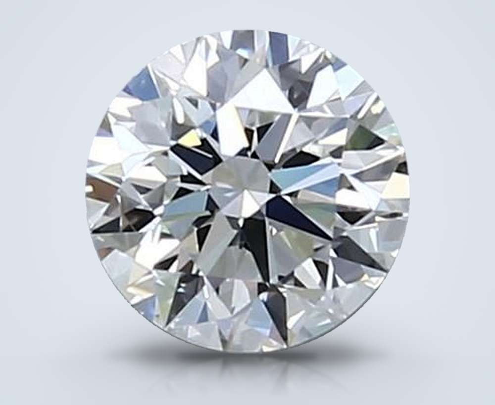 0.65 Carat Round Natural Diamond