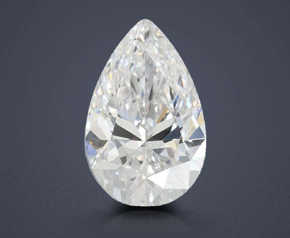 1.24 Carat Pear Lab Diamond