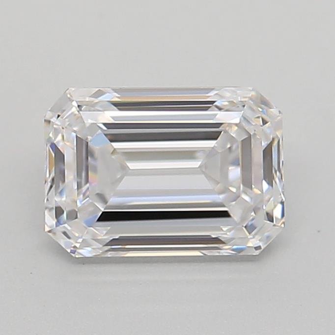 0.92ct D VVS2 Excellent Cut Emerald Lab Grown Diamond