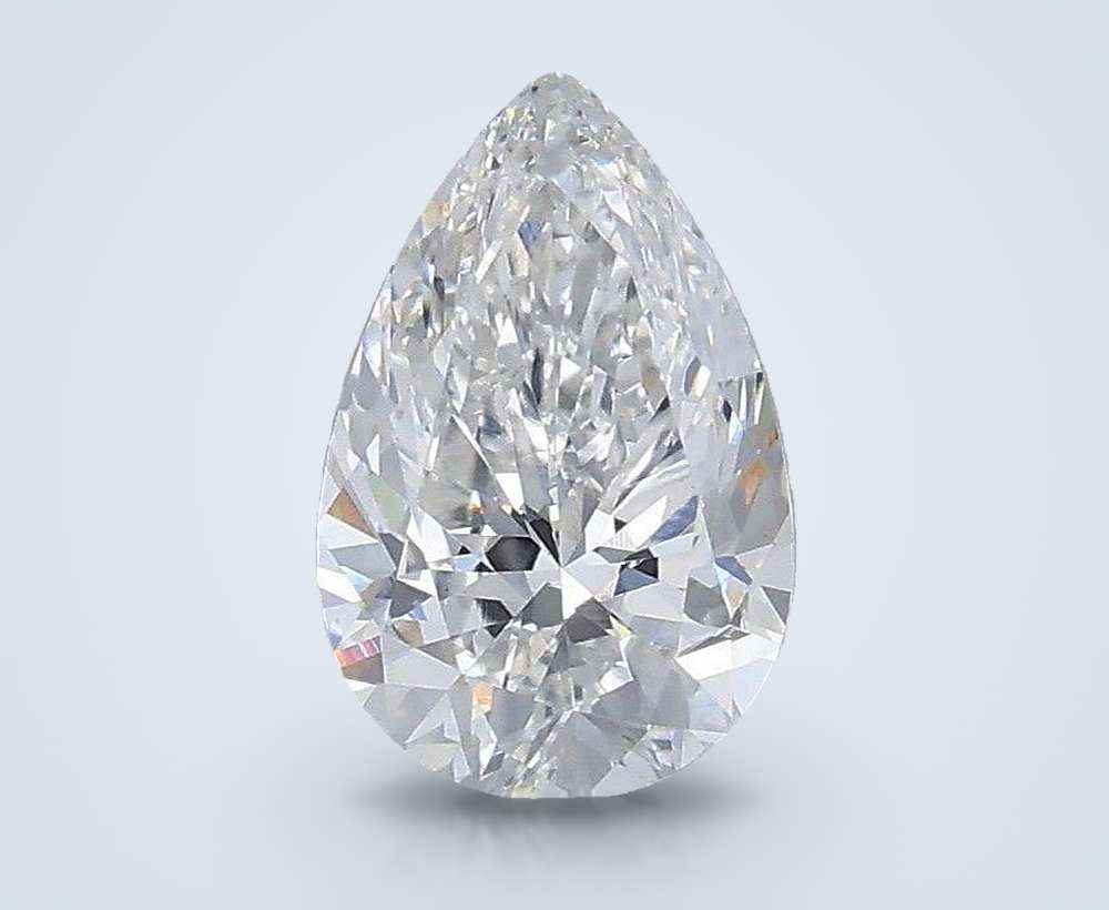 0.69 Carat Pear Lab Diamond
