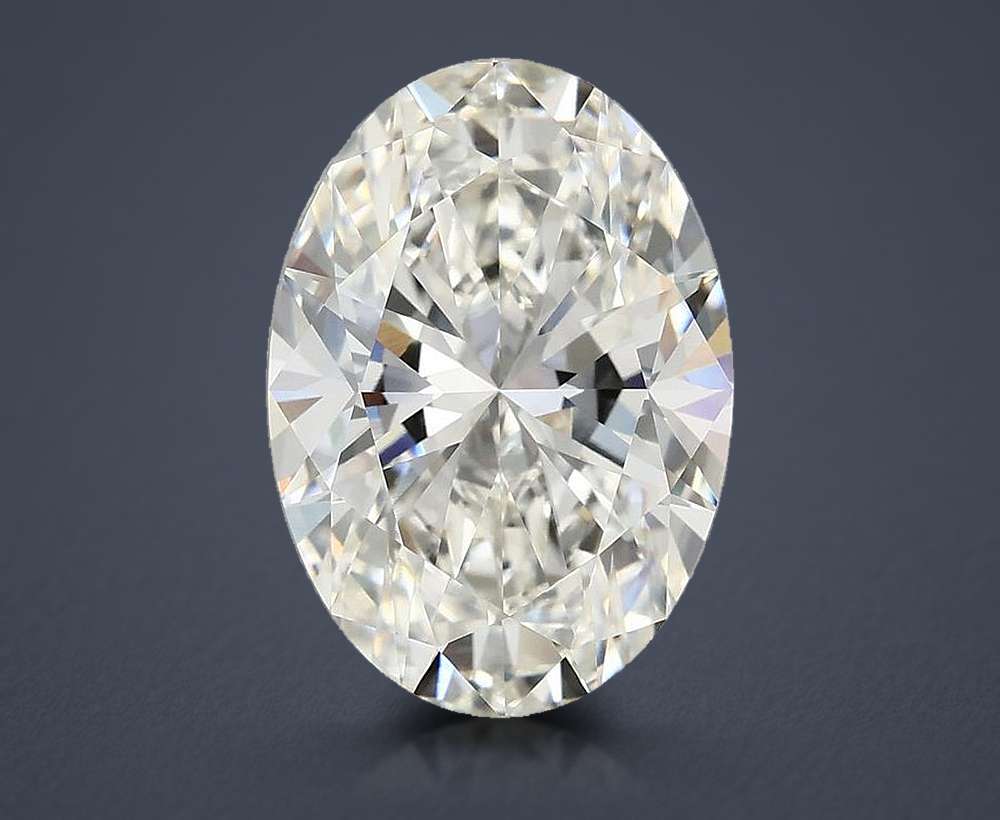 4.90 Carat Oval Lab Diamond