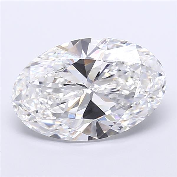7.02 Carat Oval Lab Diamond