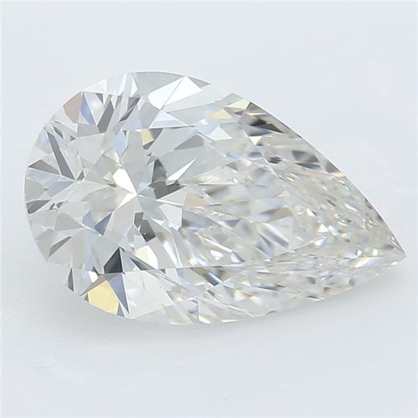 1.39ct H VS1 Rare Carat Ideal Cut Pear Lab Grown Diamond