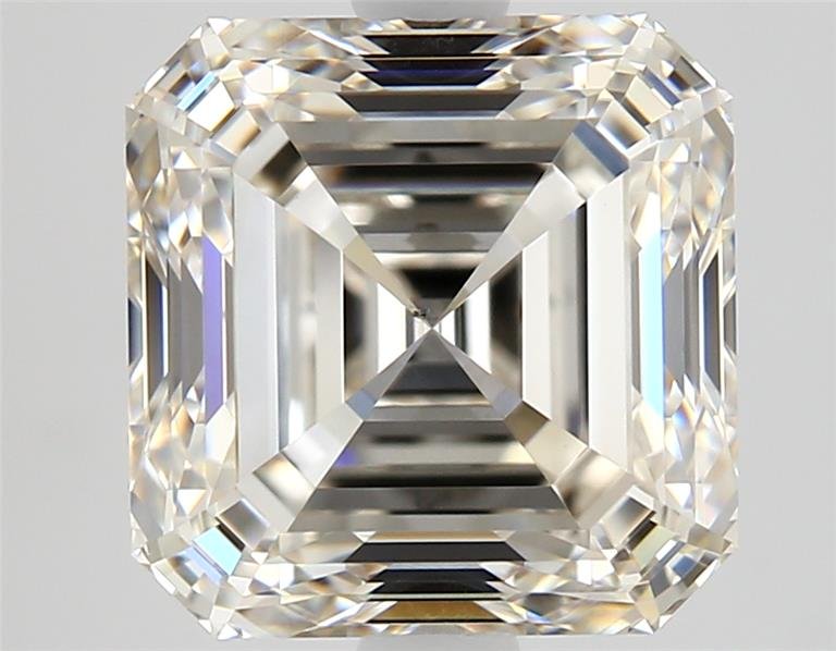 3.01ct J VS2 Rare Carat Ideal Cut Asscher Diamond