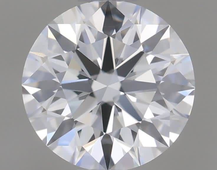 0.75ct D VS2 Rare Carat Ideal Cut Round Lab Grown Diamond
