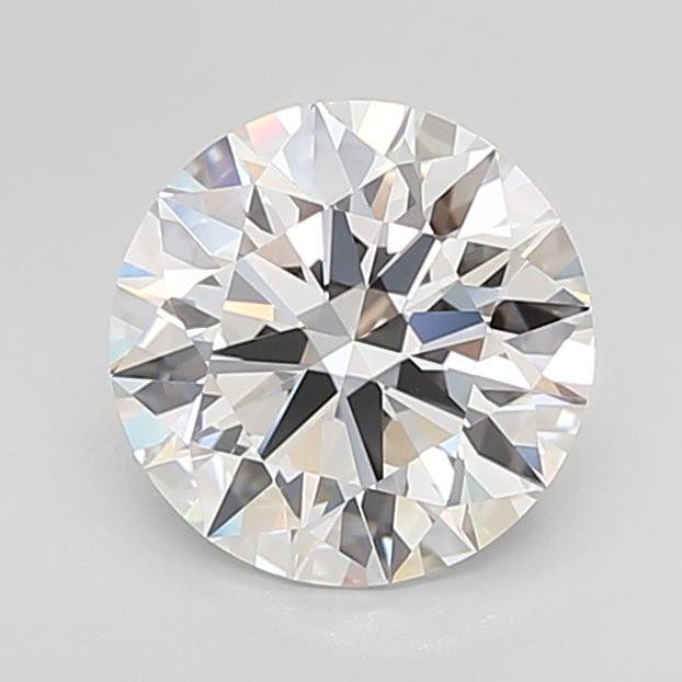 3.40ct F IF Rare Carat Ideal Cut Round Lab Grown Diamond