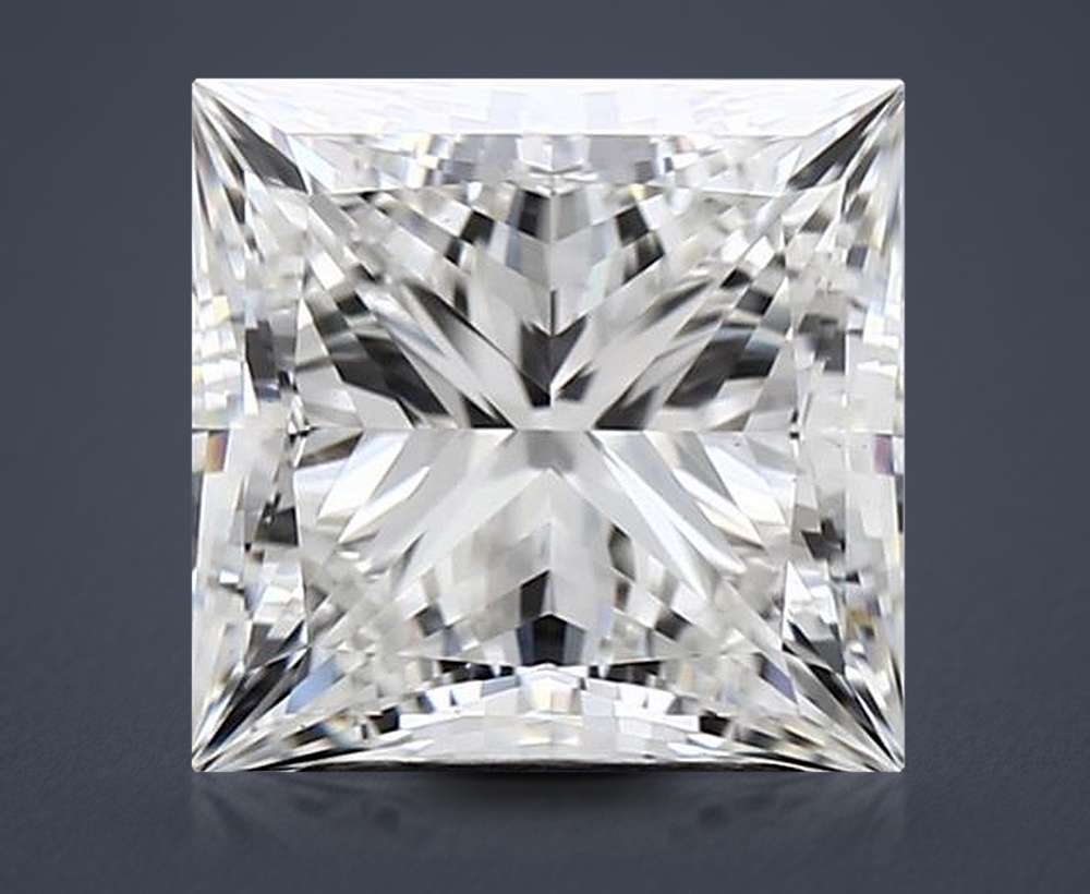 2.62 Carat Princess Lab Diamond