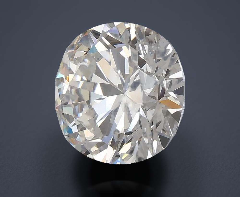 3.81 Carat Round Lab Diamond