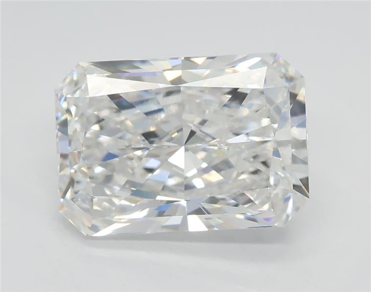 3.04ct E VS1 Rare Carat Ideal Cut Radiant Lab Grown Diamond