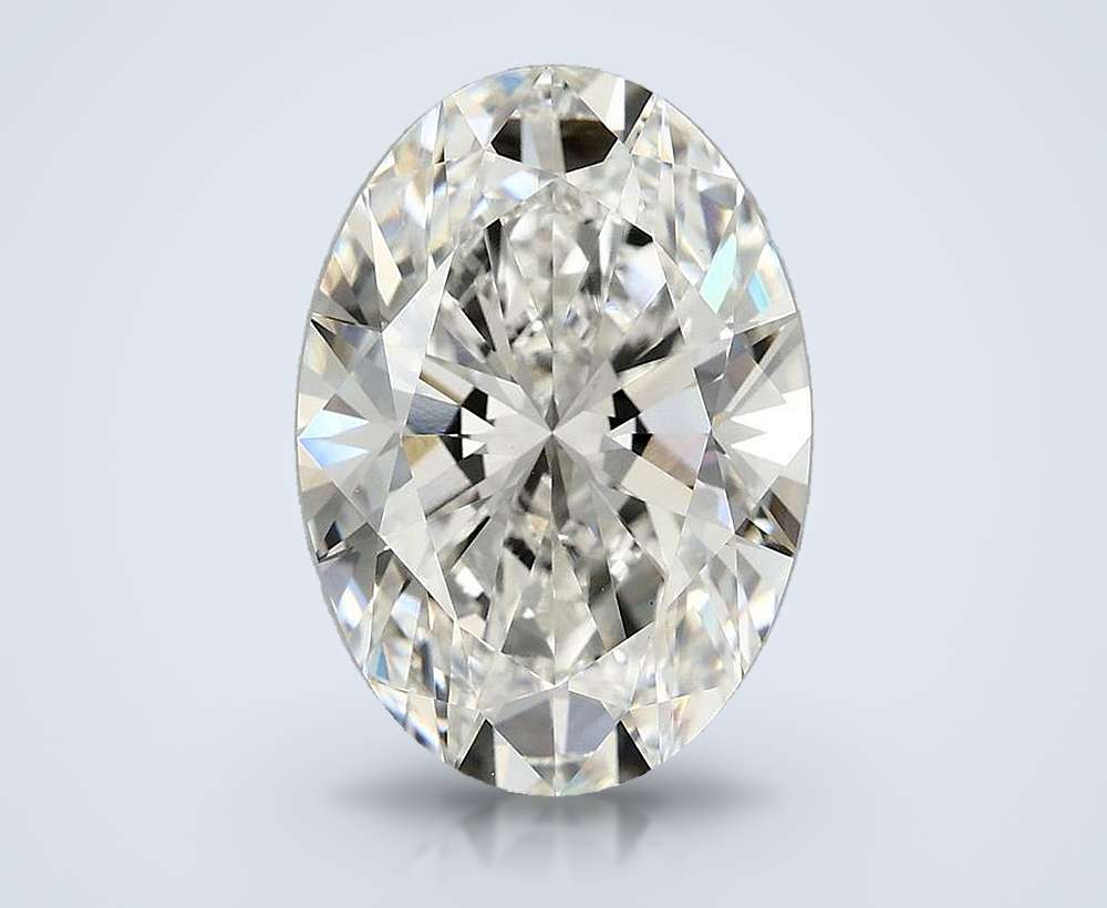 6.10 Carat Oval Lab Diamond