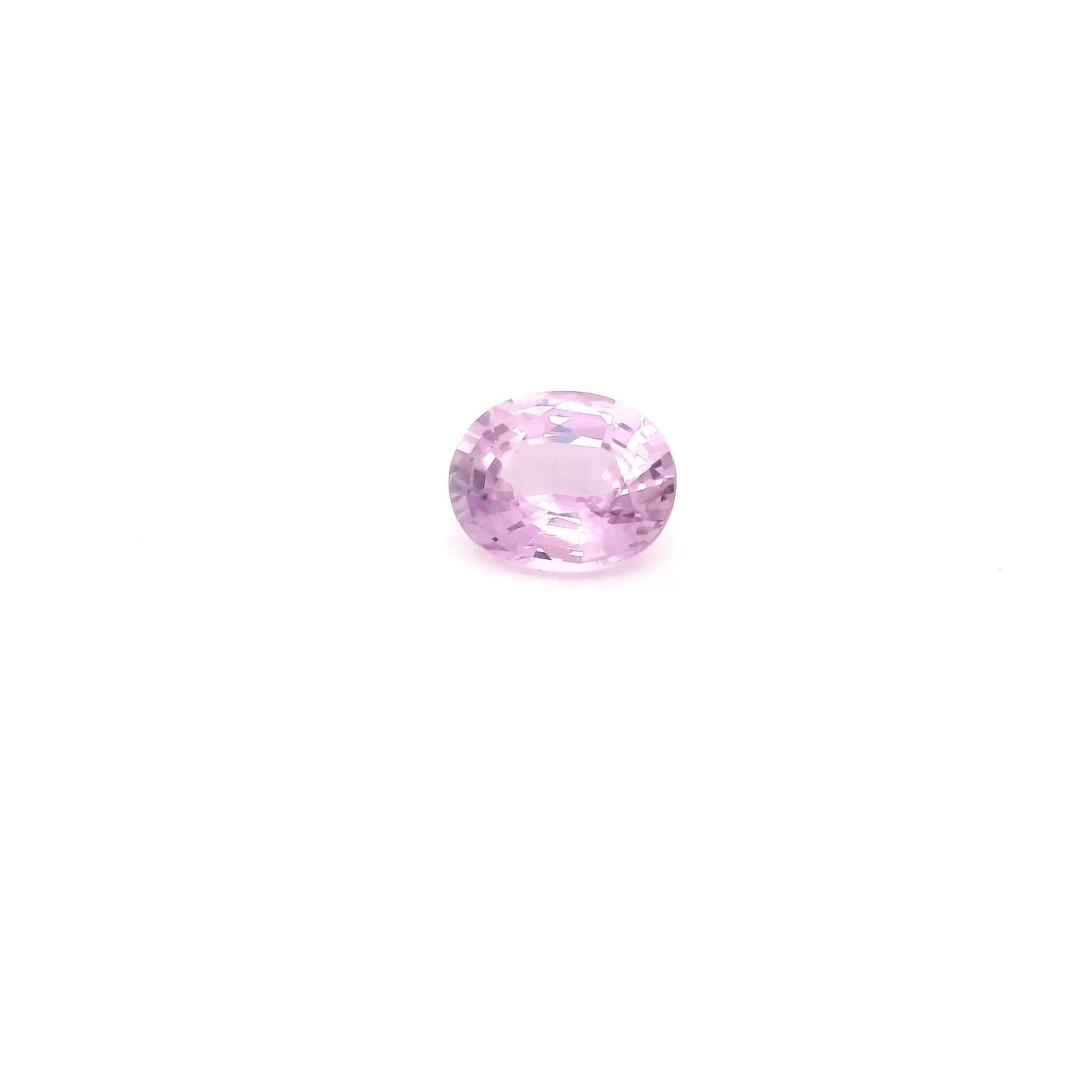 0.47 Carat Pink Oval Sapphire
