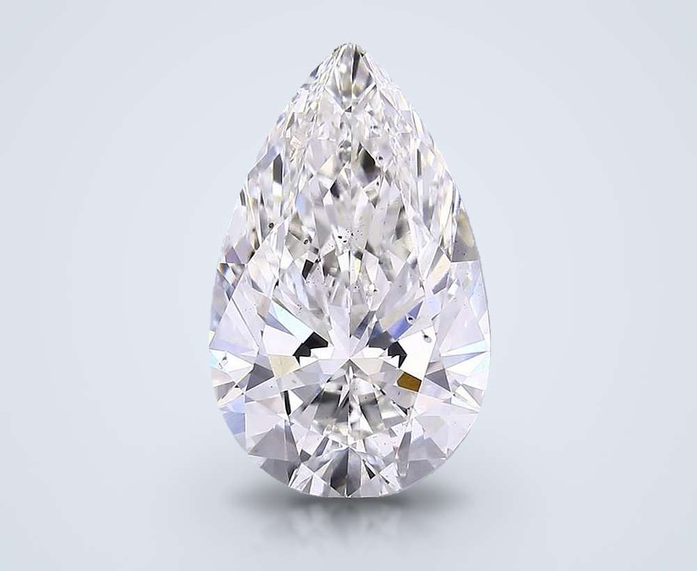4.74 Carat Pear Lab Diamond