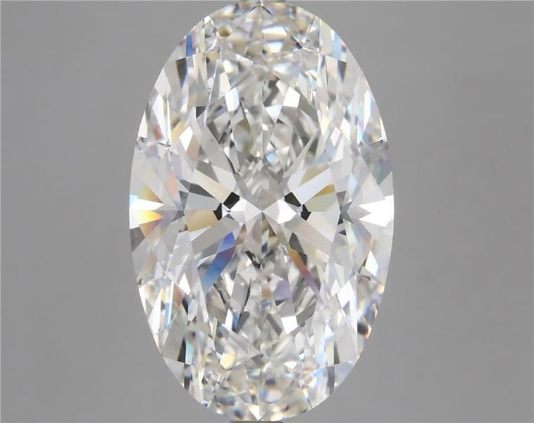 7.80ct G VS1 Rare Carat Ideal Cut Oval Lab Grown Diamond