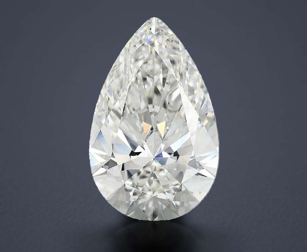 11.41 Carat Pear Lab Diamond