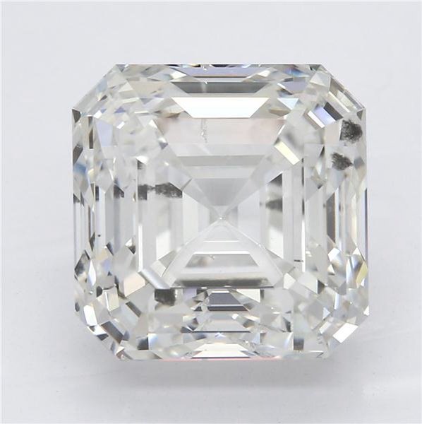 4.03ct G SI2 Very Good Cut Asscher Lab Grown Diamond