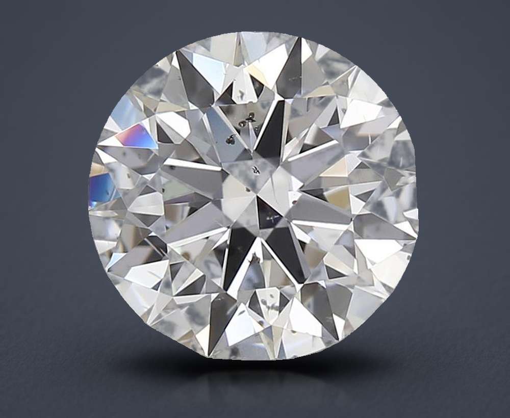 1.72 Carat Round Natural Diamond