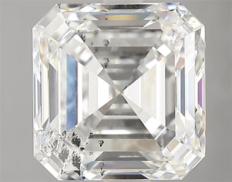 5.03ct G SI2 Very Good Cut Asscher Lab Grown Diamond